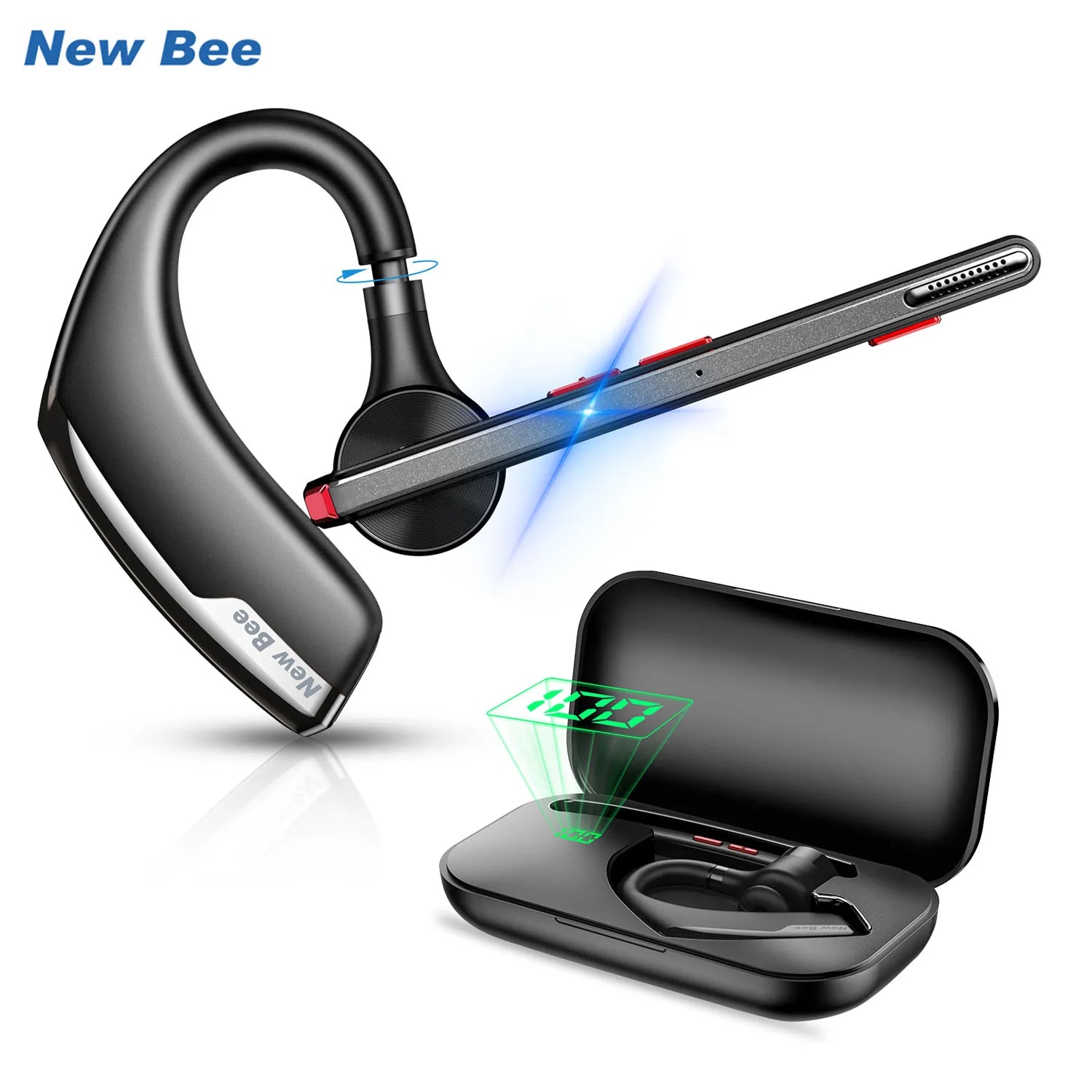 Type C Wired Earphones With Mic - Nowy bezprzewodowy zestaw słuchawkowy Bee M51