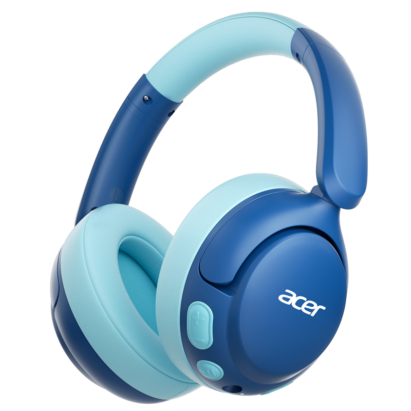 Anc Wireless Over Ear Headphones - Słuchawki Bluetooth 5.4 dla dzieci Acer