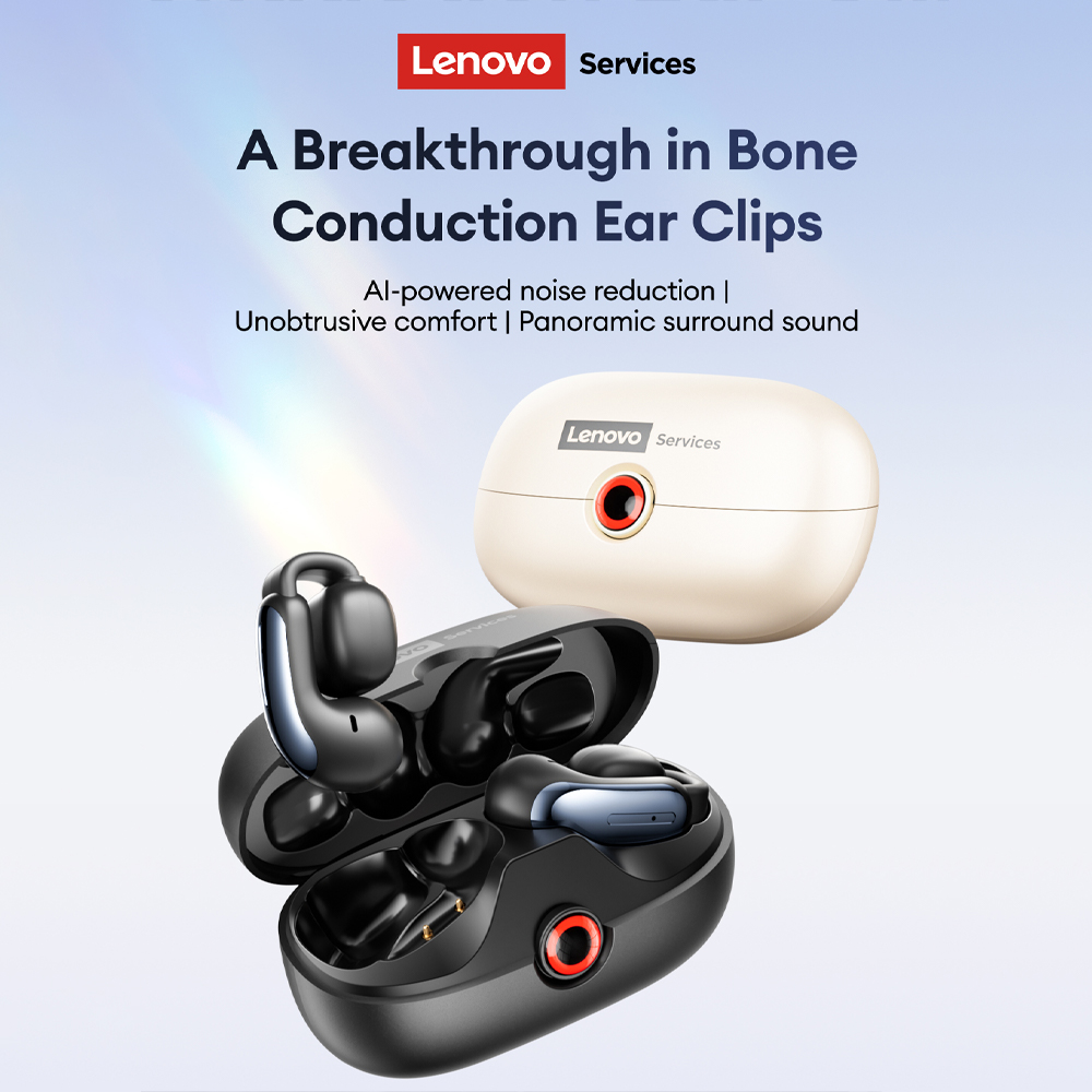 Headphones - Słuchawki Lenovo LES-108 z przewodnictwem kostnym,