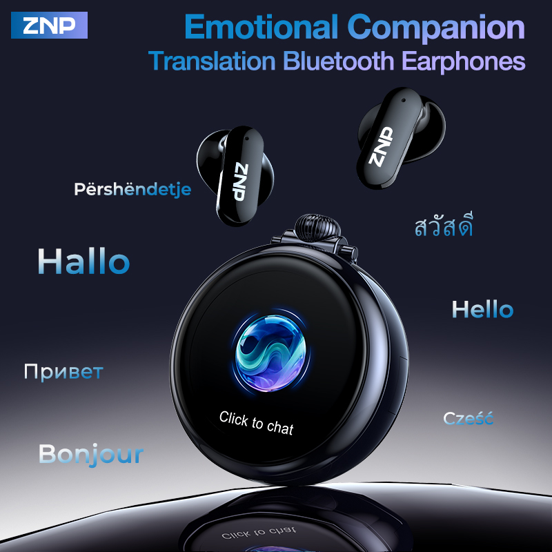 Headphones - Najnowsze bezprzewodowe słuchawki tłumacza AI ZNP