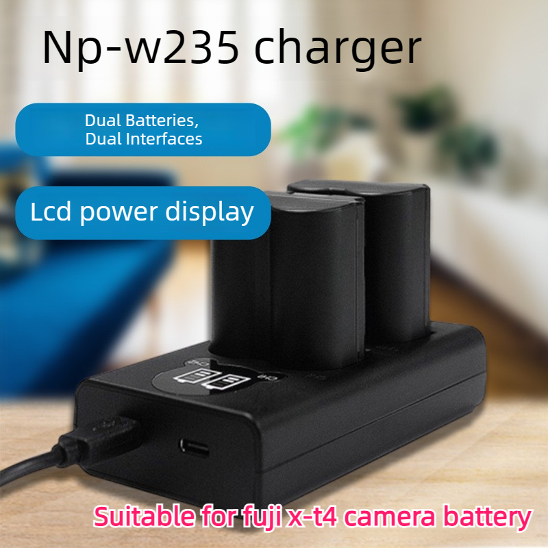 Drones - Akumulator 2200mAh NP-W235 z wyświetlaczem LCD