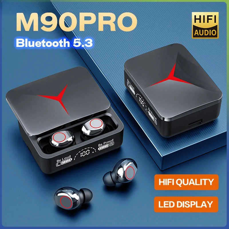 Tws Earbuds Bluetooth 5.3 - TWS M90 Pro bezprzewodowe słuchawki do