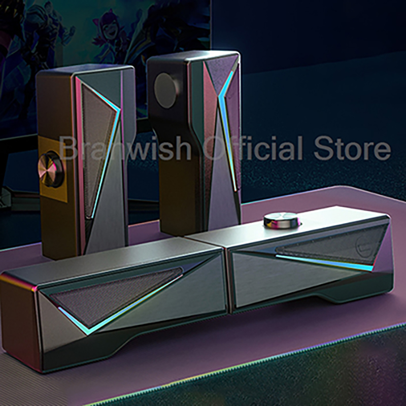 Rgb Computer Soundbar For Pc - Soundbar RGB do gier z odłączaną