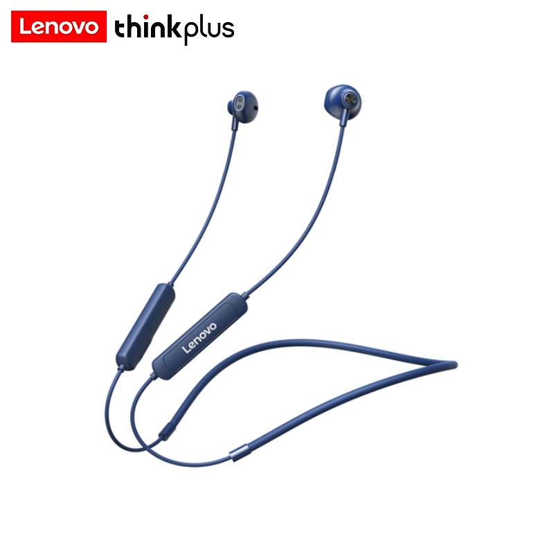Magnetic Neckband Sports Earphones - Oryginalne słuchawki Lenovo SH1 bezprzewodowy chip