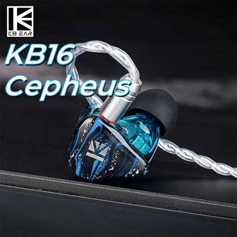 Planar Magnetic Iem Earphones - KBEAR Cepheus KB16 Słuchawki Douszne Przewodowe