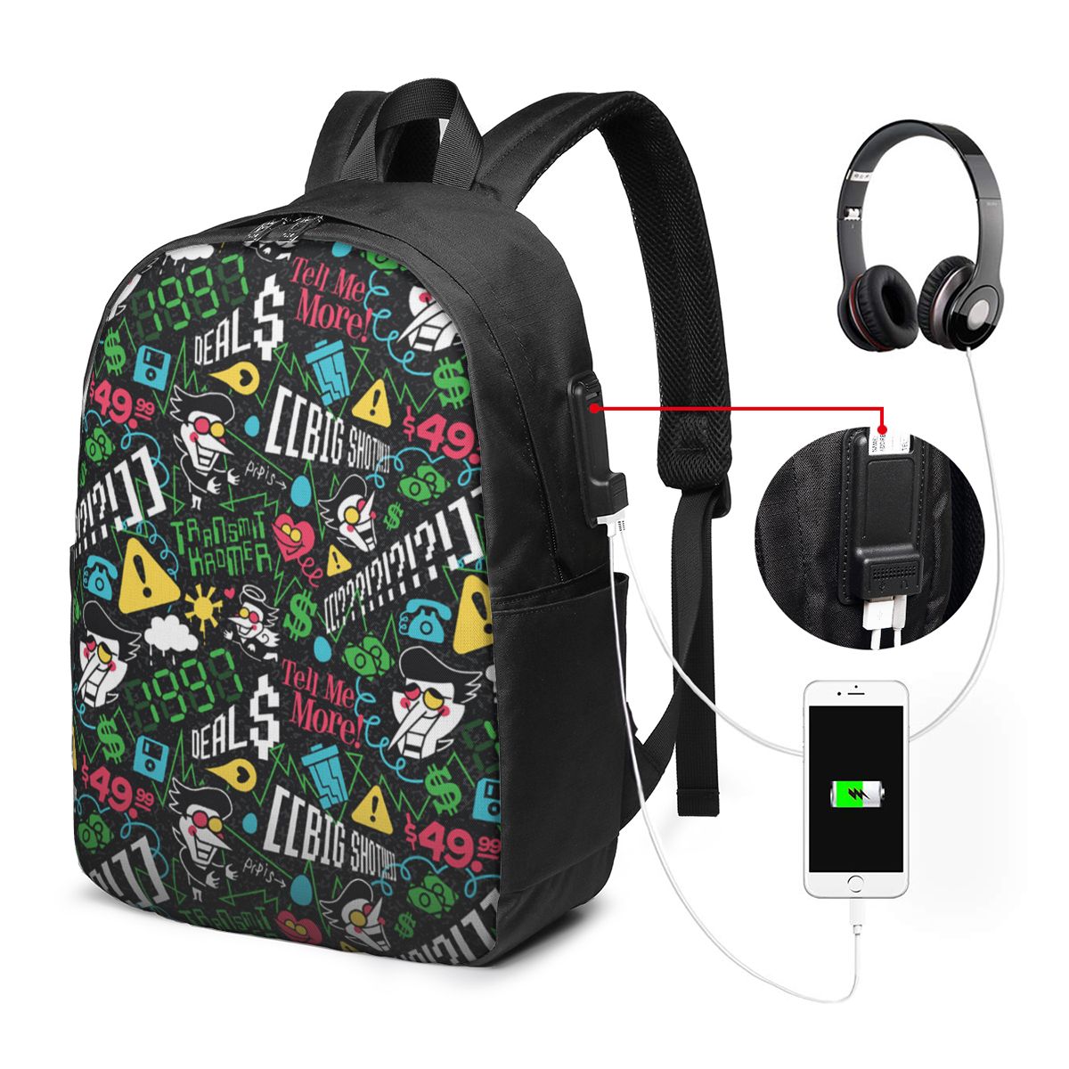 Plecak Deltarune SPAMTON G, to – Laptops recenzja i cena