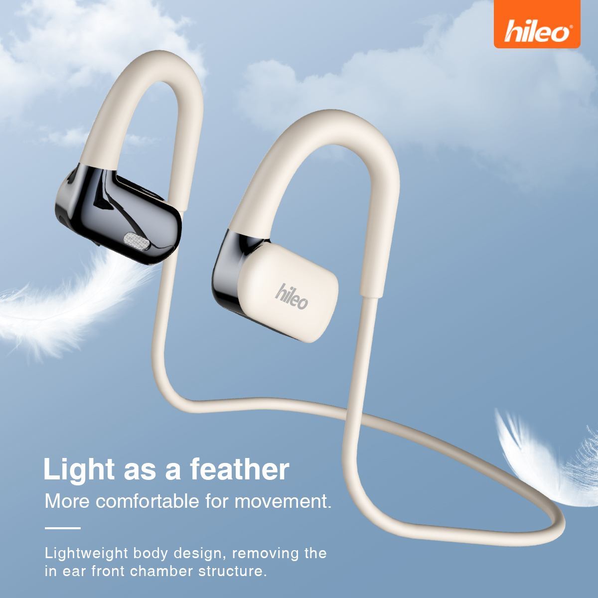 Słuchawki Hileo Hi77 Bluetooth – Open Ear Air Conduction Headphones recenzja i cena