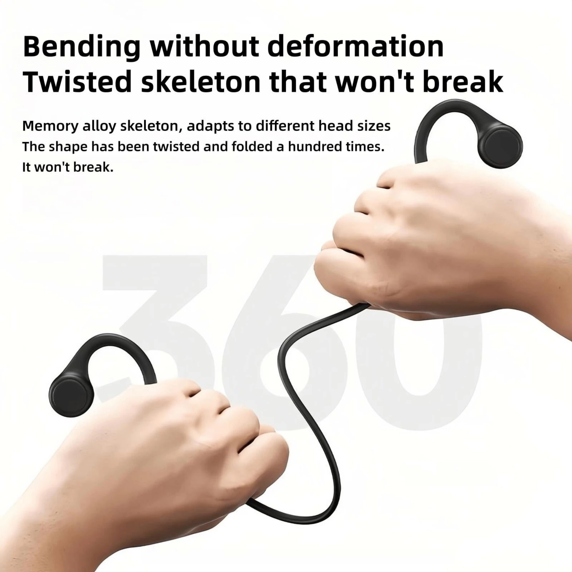 Słuchawki przewodnictwa kostne – Bone Conduction Running Headphones recenzja i cena