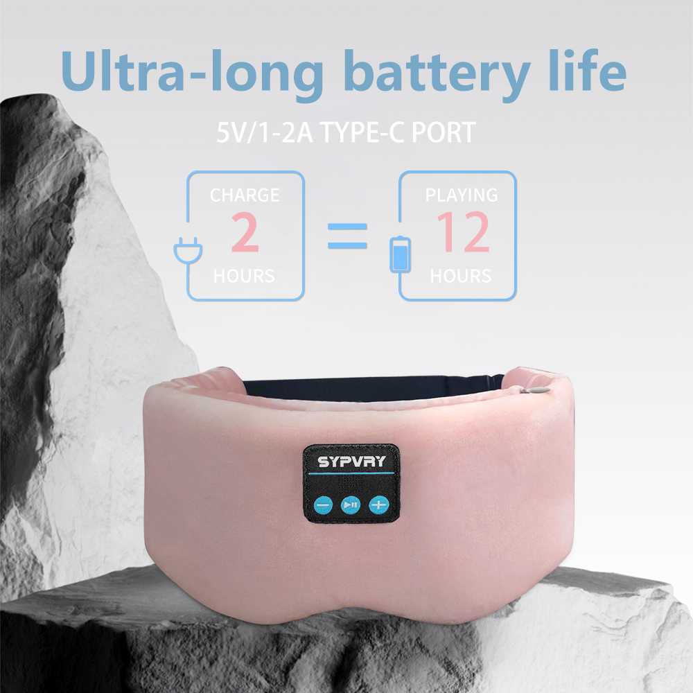 Ultra miękka maska do spania z – Sleep Mask Headphones Bluetooth recenzja i cena