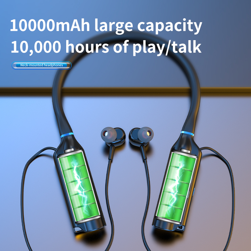 10000mAh 10000 godzin odtwarza – Magnetic Neckband Sports Earphones recenzja i cena