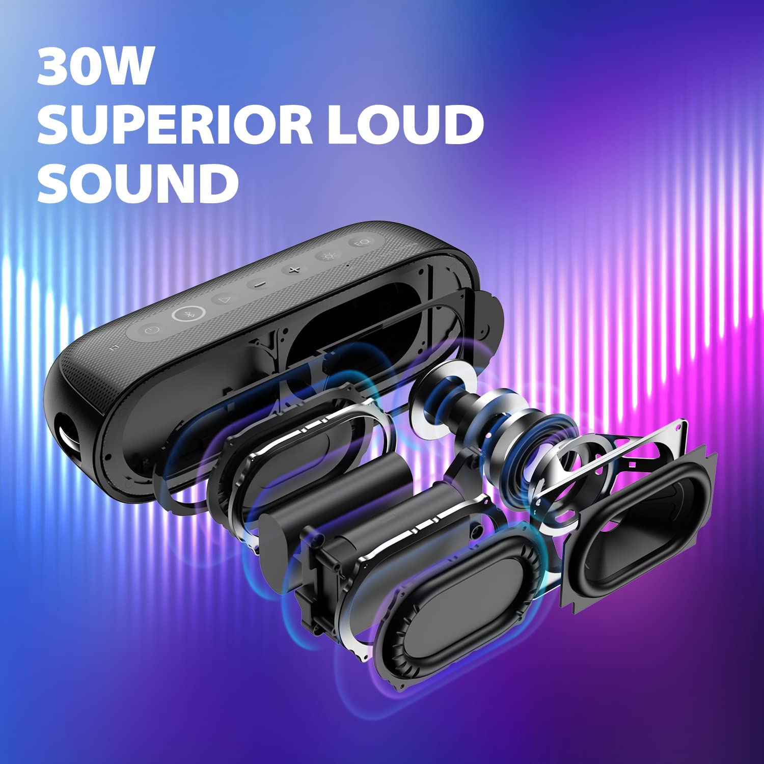 Tribit 30W Przenośny Głośnik Z – Portable Bluetooth Speaker Waterproof Ipx7 recenzja i cena