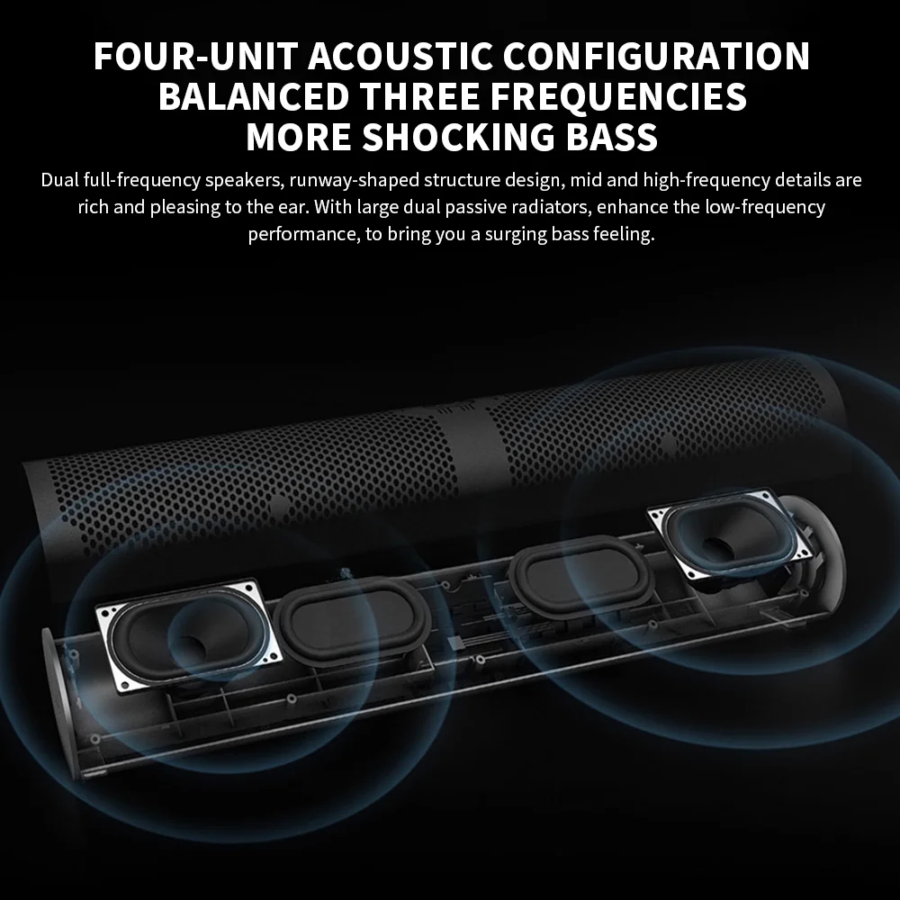 Oryginalny głośnik do komputer – Rgb Computer Soundbar For Pc recenzja i cena