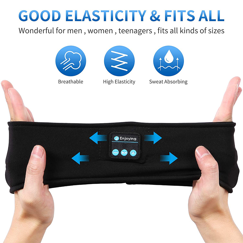 Maska na oczy do spania z słuc – Sleep Mask Headphones Bluetooth recenzja i cena
