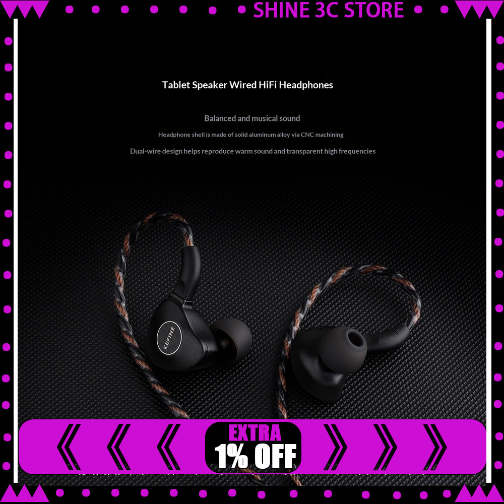 KEFINE Klanar 14.5mm Planar Ma – Planar Magnetic Iem Earphones recenzja i cena