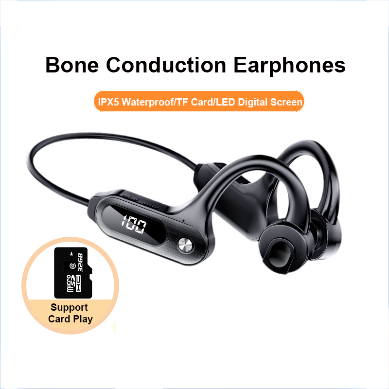 Słuchawki douszne Bluetooth 5. – Bone Conduction Running Headphones recenzja i cena