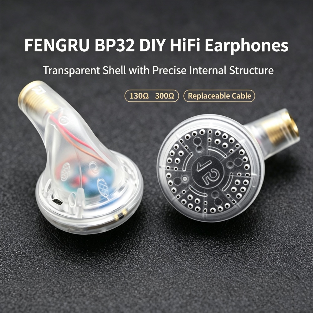 FENGRU BP32 DIY 130 omów Stero – Planar Magnetic Iem Earphones recenzja i cena
