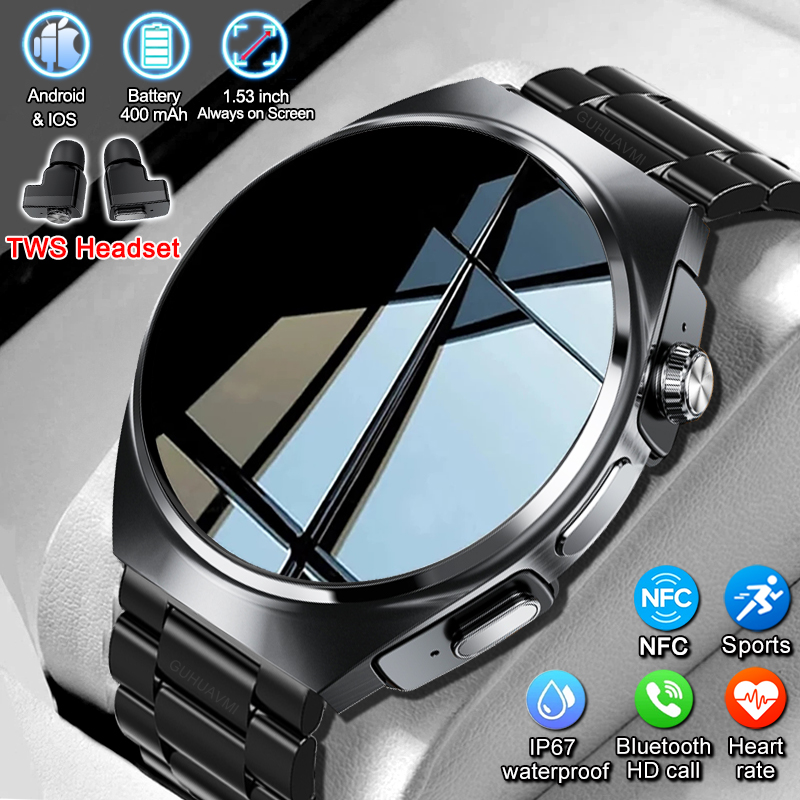 Smartwatch 2w1 z Słuchawkami d – Tws Earbuds Bluetooth 5.3 recenzja i cena