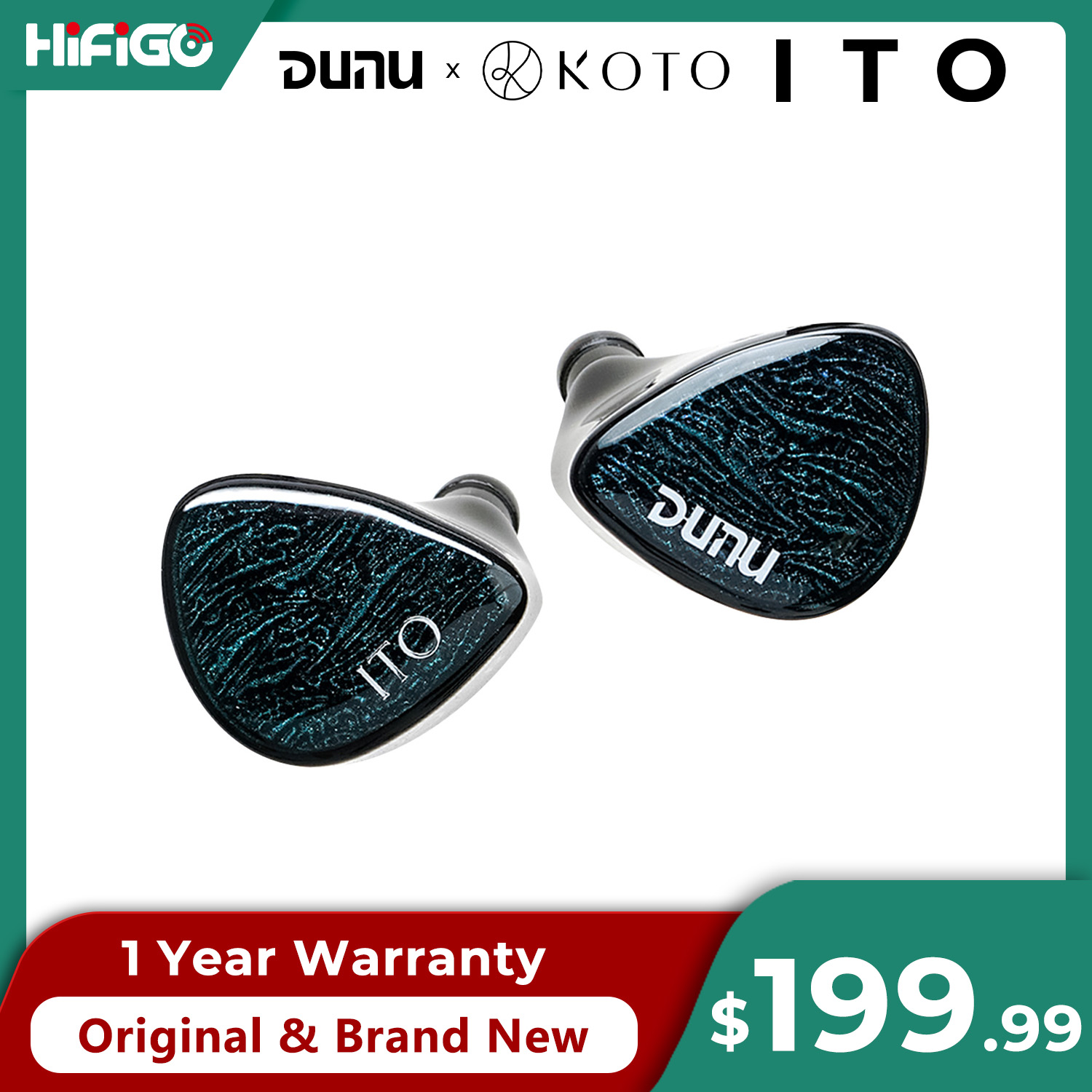 DUNU X KOTO ITO Słuchawki dous – Planar Magnetic Iem Earphones recenzja i cena