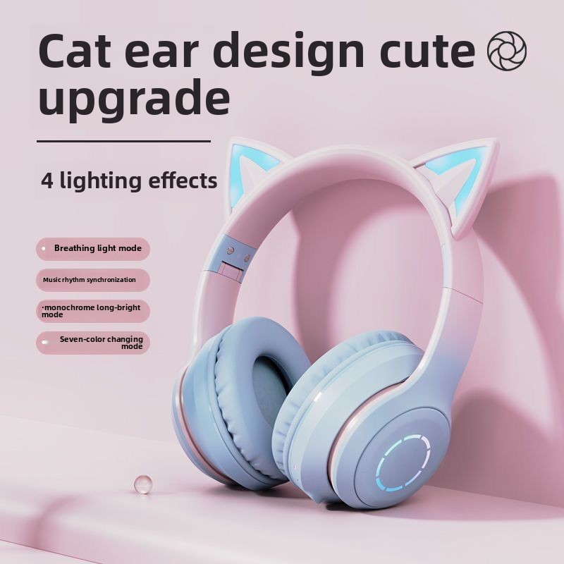 Nowe, najlepiej sprzedające si – Cat Ear Bluetooth Headset Led recenzja i cena