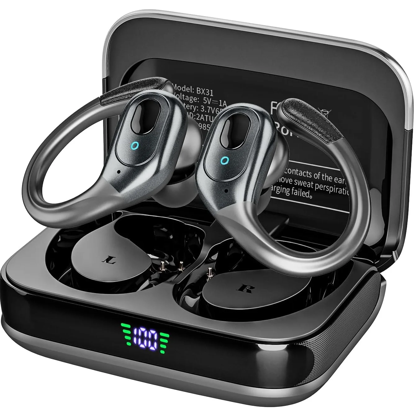Słuchawki sportowe TWS Bluetoo – Type C Wired Earphones With Mic recenzja i cena