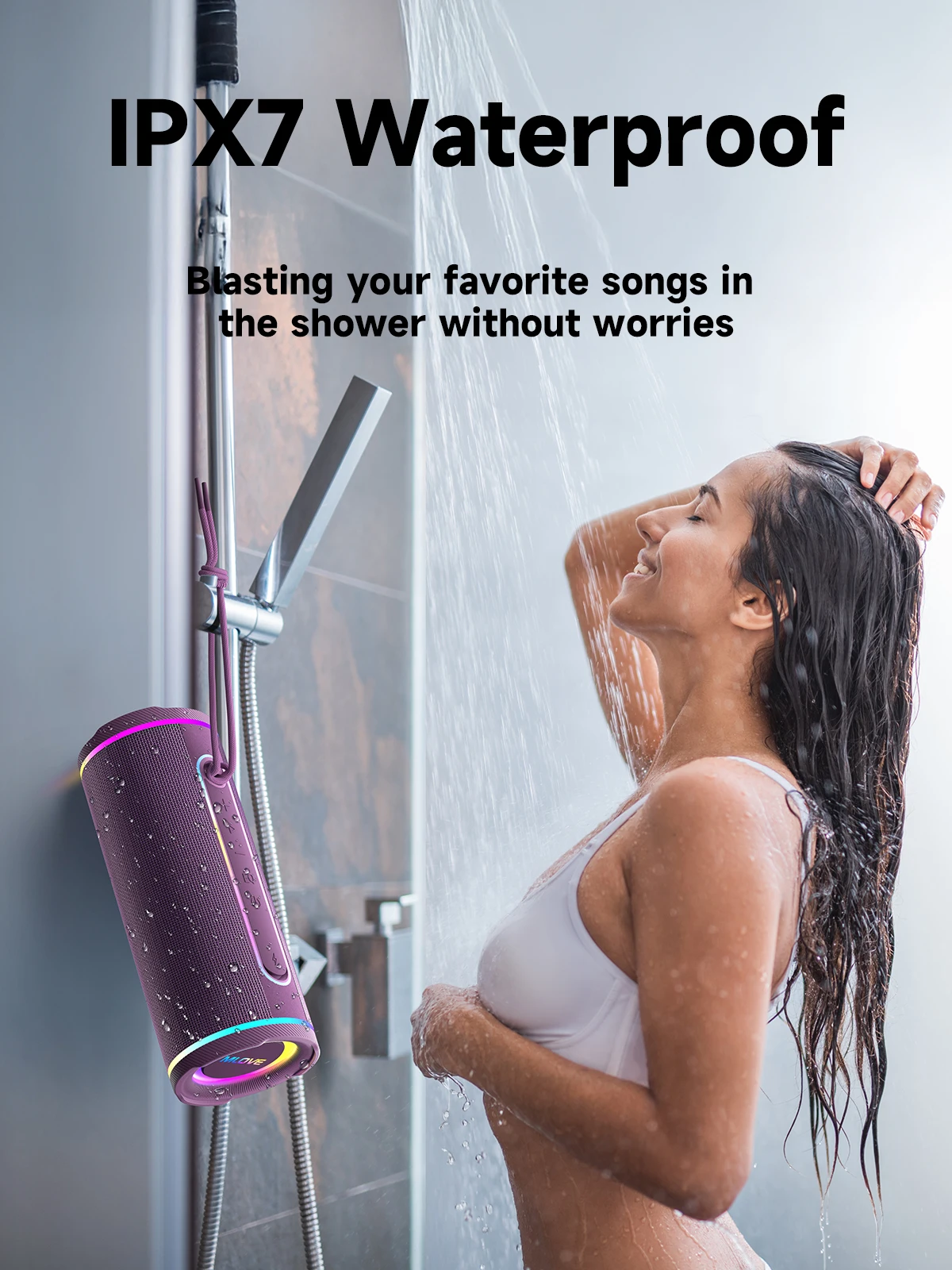 Przenośny głośnik Bluetooth ML – Portable Bluetooth Speaker Waterproof Ipx7 recenzja i cena