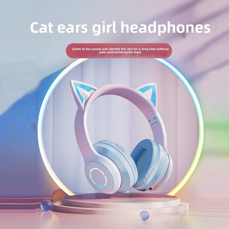 Nowy bestsellerowy zestaw słuc – Cat Ear Bluetooth Headset Led recenzja i cena