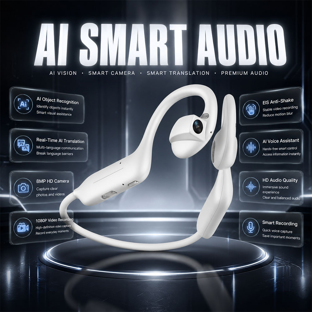 NOWE Słuchawki Bluetooth 1080P – Headphones recenzja i cena