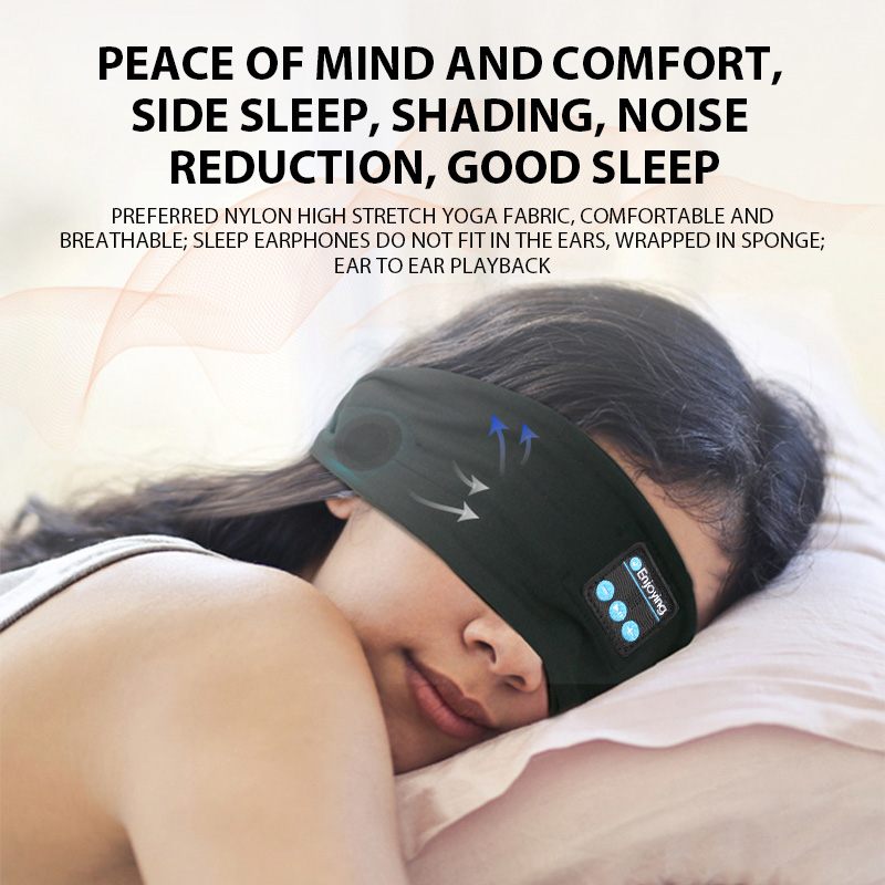 Bezprzewodowa opaska na głowę  – Sleep Mask Headphones Bluetooth recenzja i cena