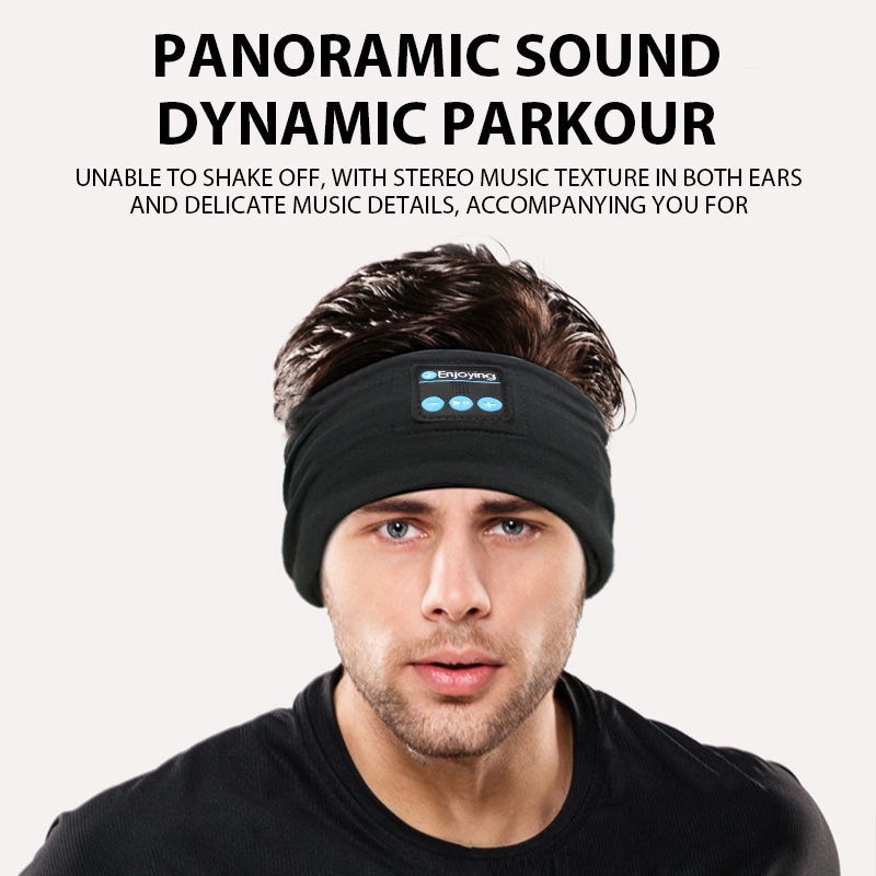Bezprzewodowa opaska na głowę  – Sleep Mask Headphones Bluetooth recenzja i cena