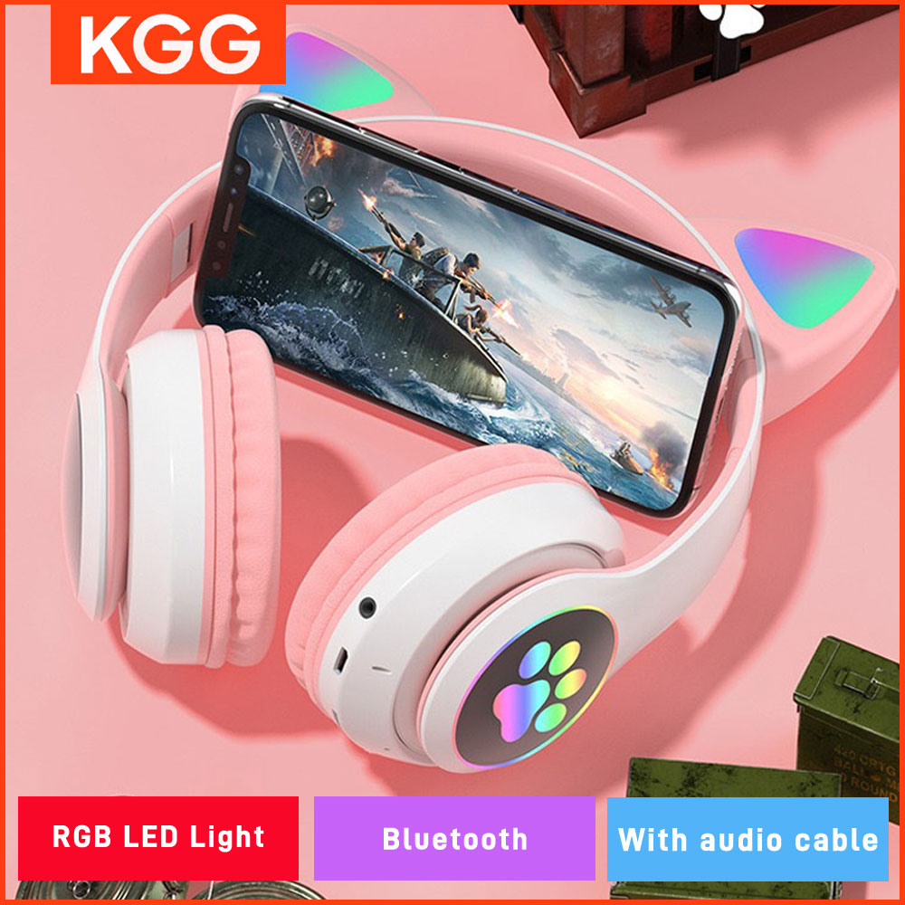 Słuchawki z kocimi uszami Flas – Cat Ear Bluetooth Headset Led recenzja i cena