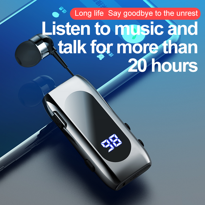 Słuchawka Bluetooth K55 z klip – Type C Wired Earphones With Mic recenzja i cena