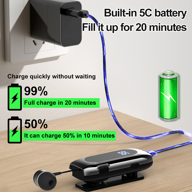 Słuchawka Bluetooth K55 z klip – Type C Wired Earphones With Mic recenzja i cena