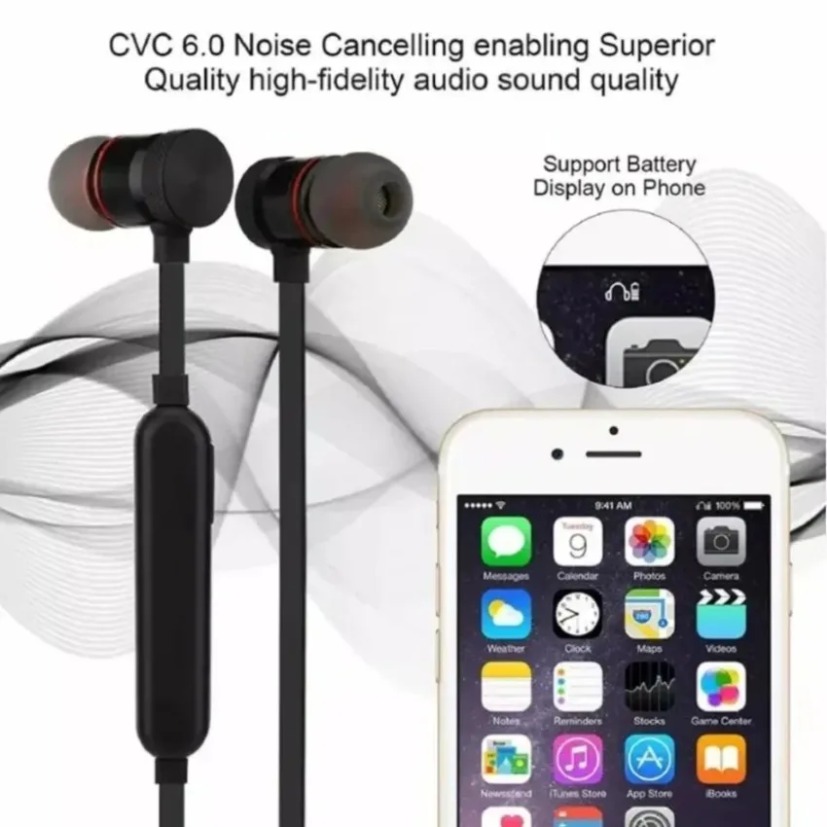 Słuchawki Bluetooth z pałąkiem – Magnetic Neckband Sports Earphones recenzja i cena