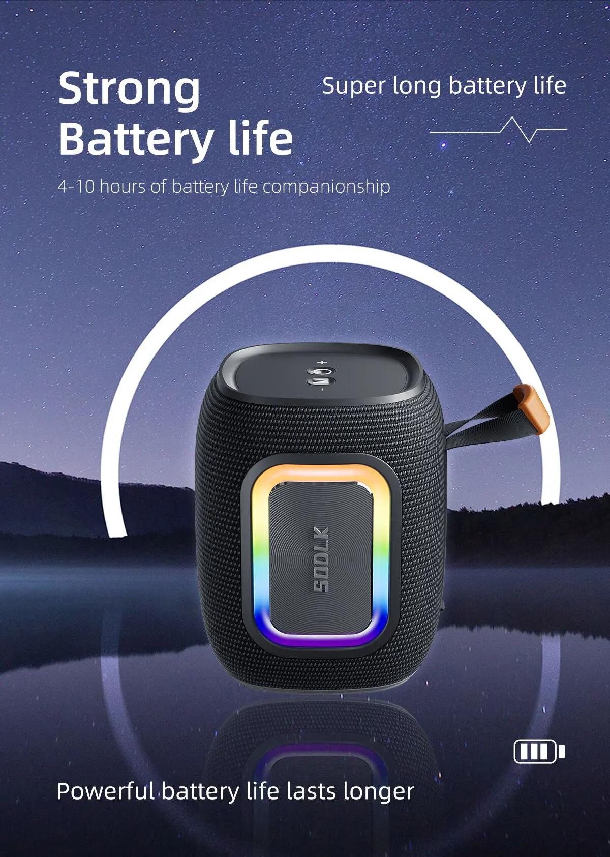 SODLK T26 Mini Głośnik Bluetoo – Portable Bluetooth Speaker Waterproof Ipx7 recenzja i cena