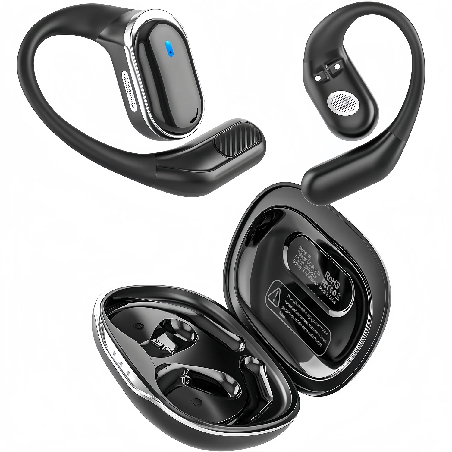 Słuchawki Bluetooth Bezprzewod – Open Ear Air Conduction Headphones recenzja i cena